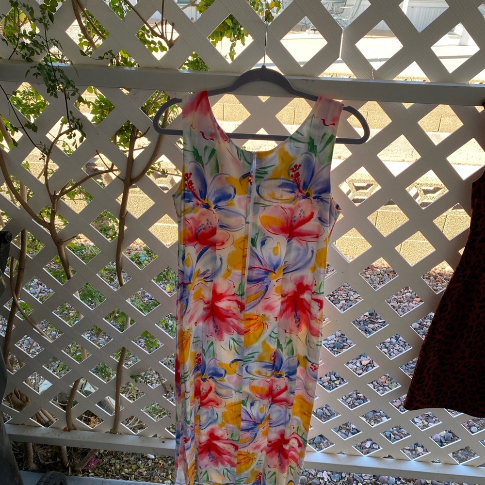 Hawaiian Flowered print Dress